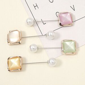 Set of 4 Hijab Straight Stick Pins